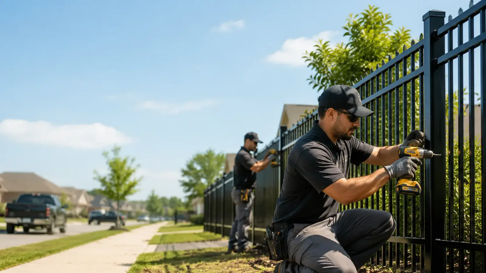 Metal Fence Installation in Towanda, KS